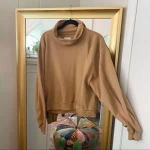 Abercrombie Mock Neck Sweatshirt. XL